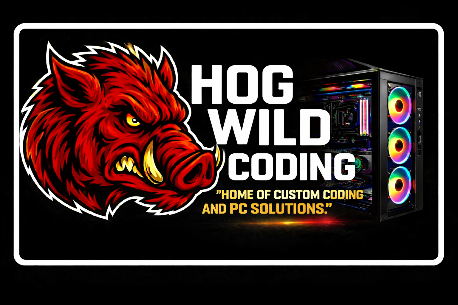 Wild Hog Coding Banner